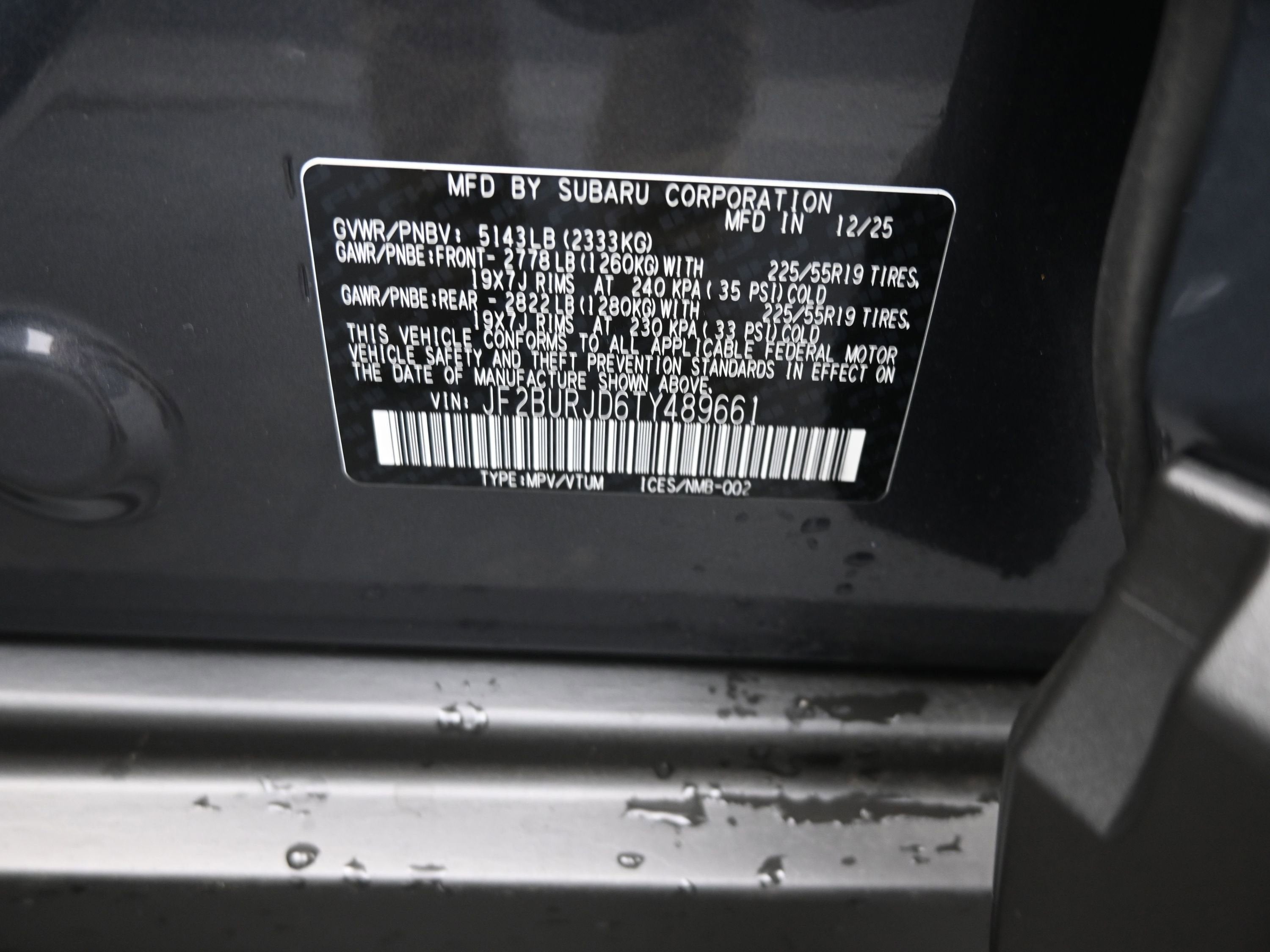 2026 Subaru OUTBACK Touring XT