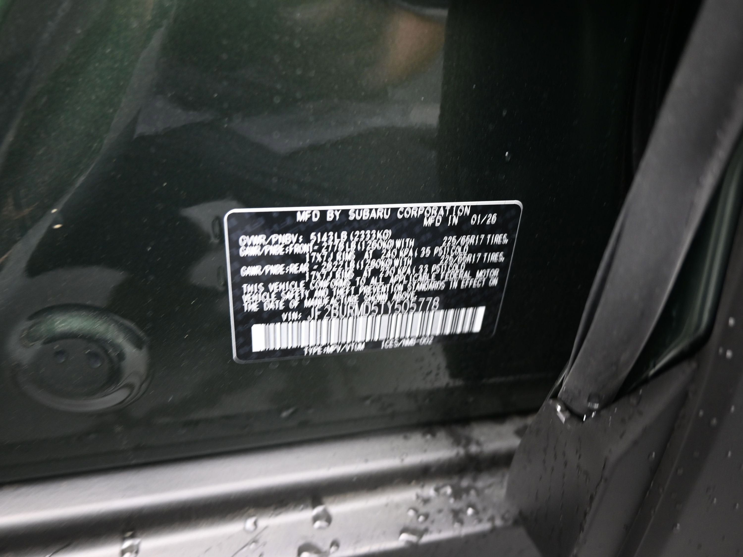 2026 Subaru OUTBACK Wilderness