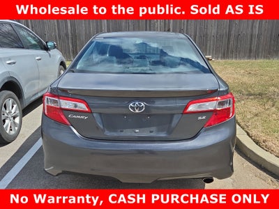 2012 Toyota Camry SE