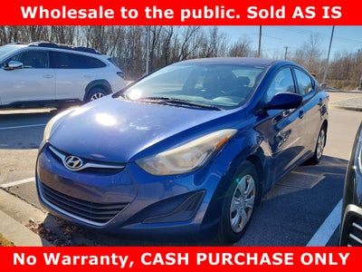 2016 Hyundai Elantra SE