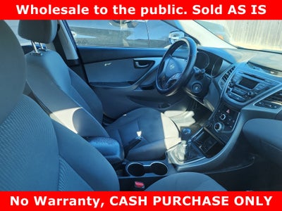 2016 Hyundai Elantra SE