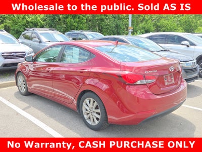 2015 Hyundai Elantra SE