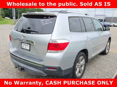 2013 Toyota Highlander Limited