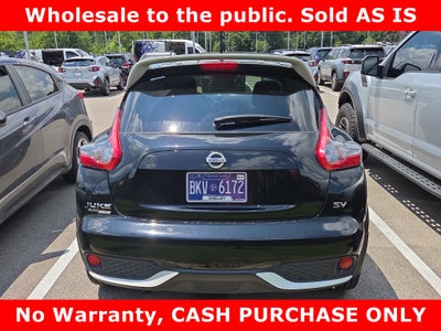 2017 Nissan JUKE SV
