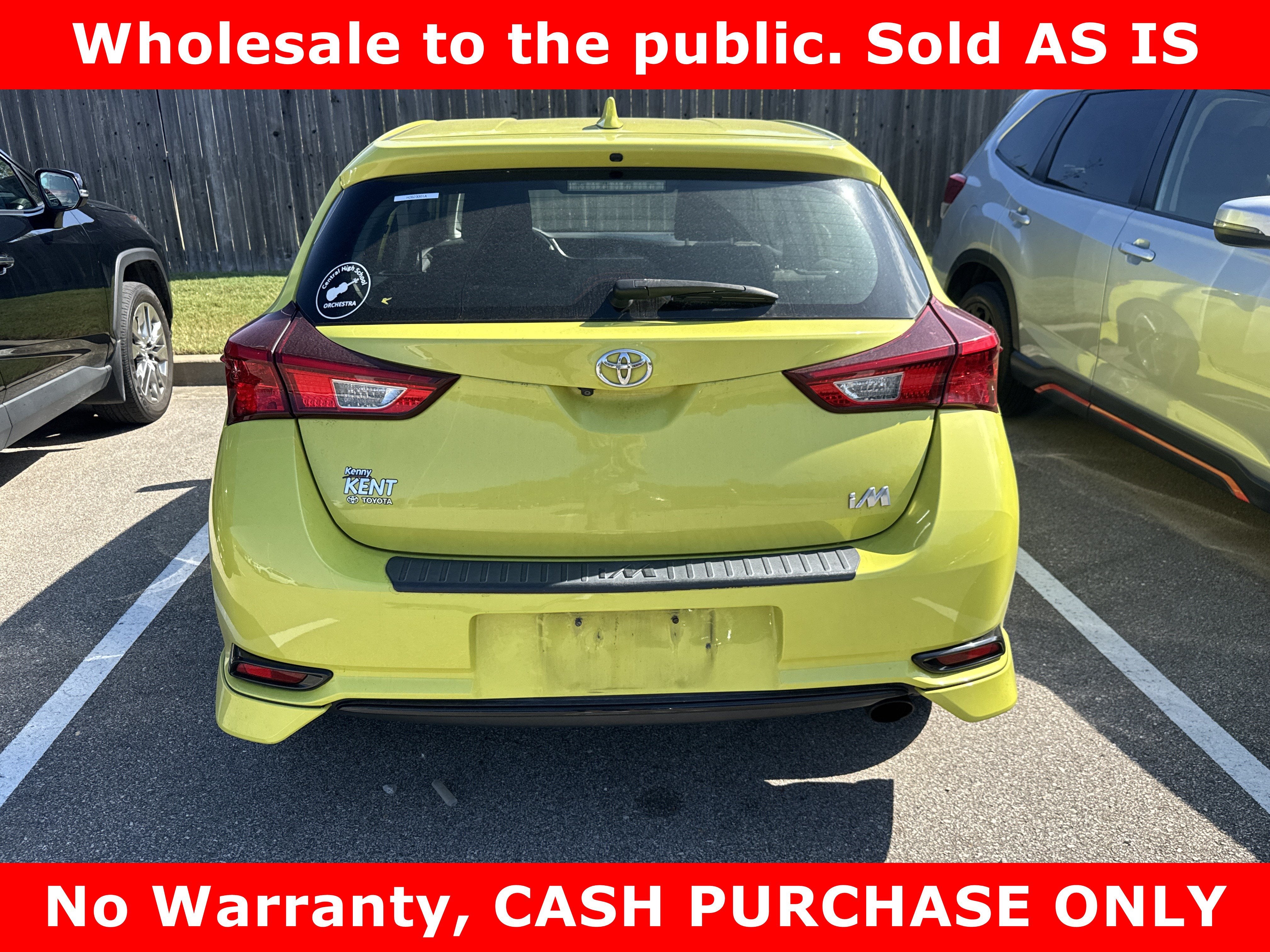 2017 Toyota Corolla iM CVT (Natl)