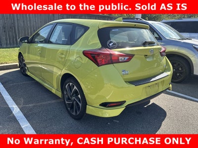 2017 Toyota Corolla iM CVT (Natl)