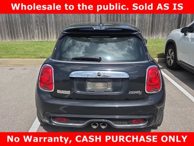2015 MINI Hardtop 2 Door S