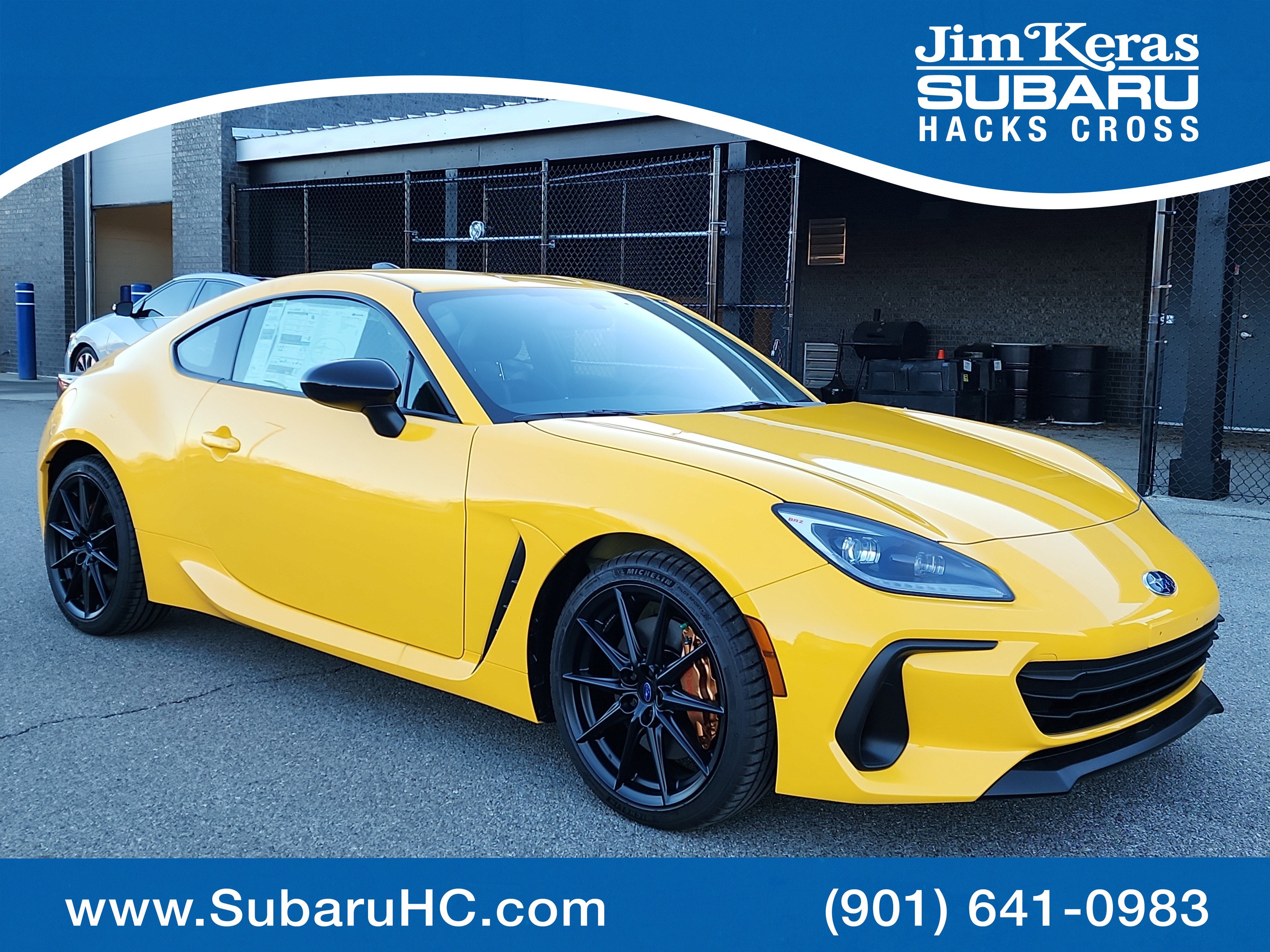 2026 Subaru BRZ Series. Yellow