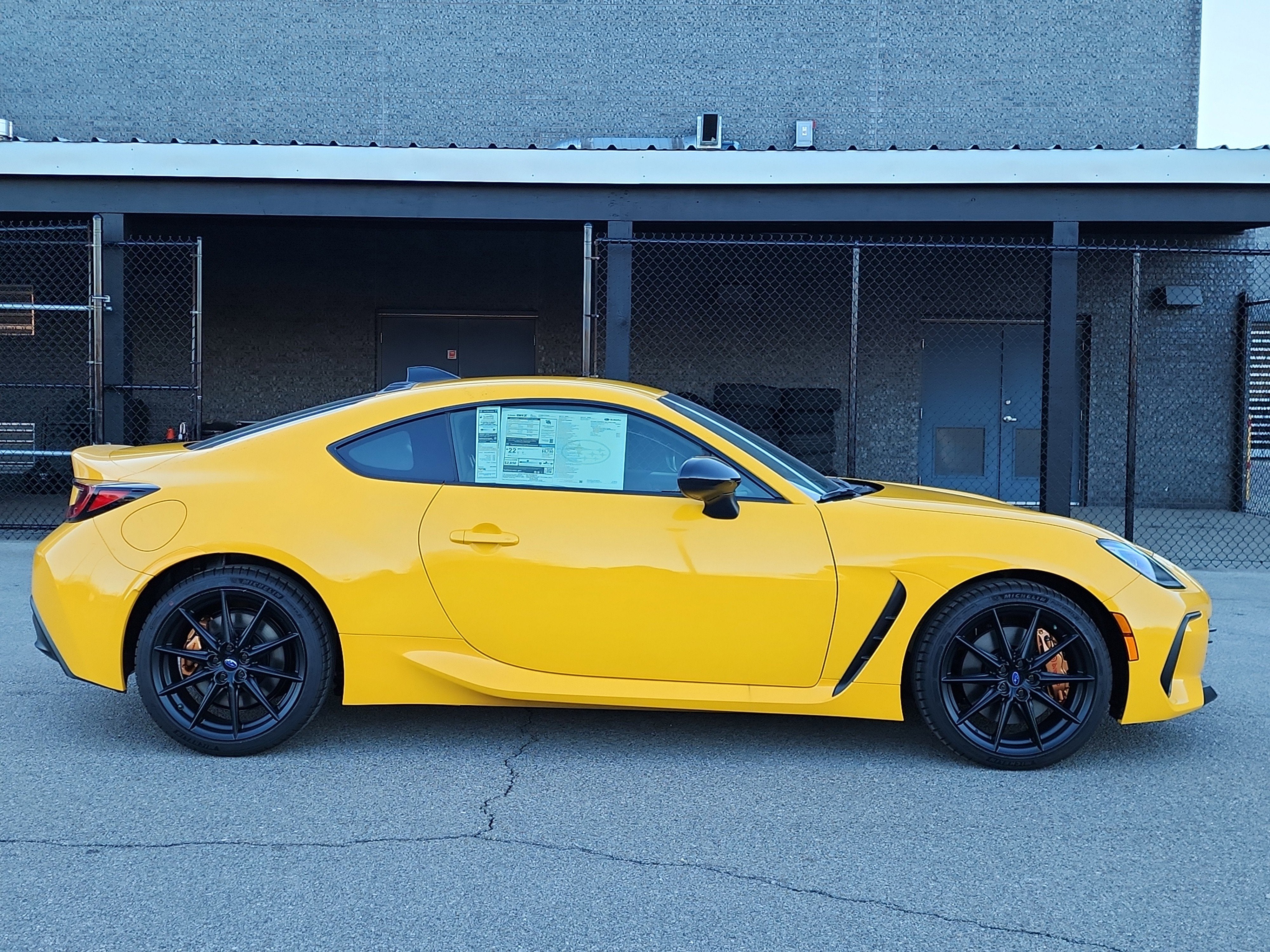 2026 Subaru BRZ Series. Yellow