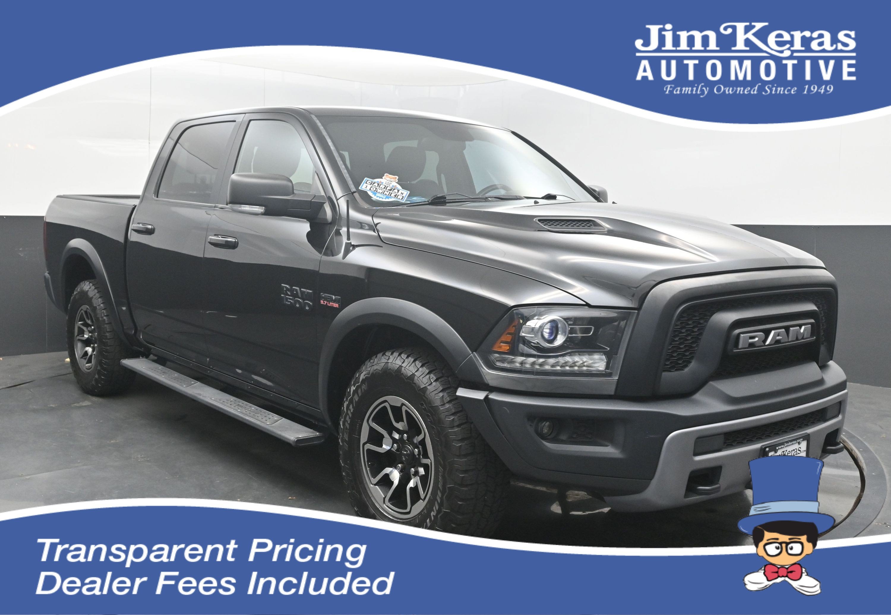 2018 RAM 1500 Rebel Crew Cab 4x4 5'7" Box