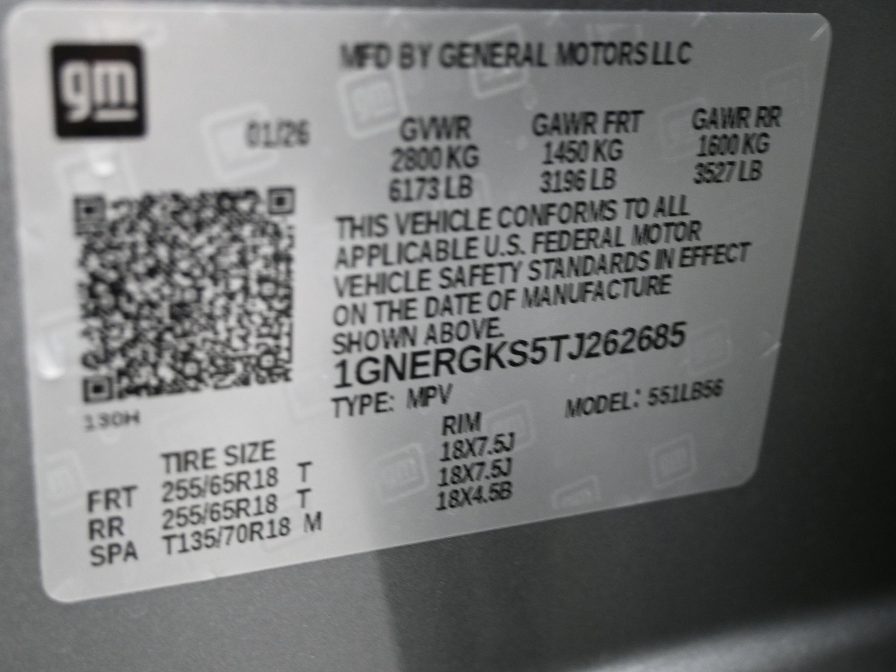 2026 Chevrolet Traverse LT