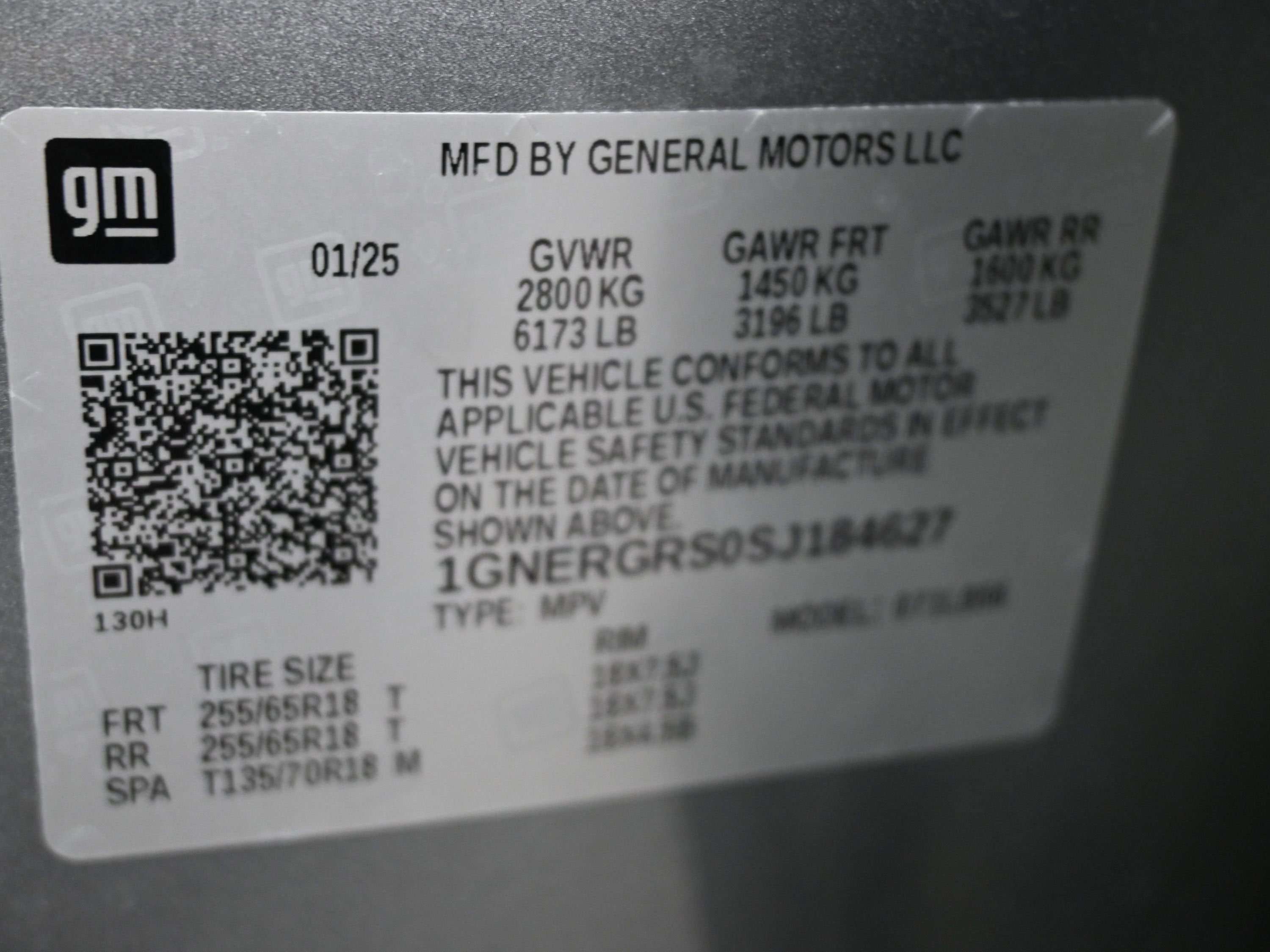 2025 Chevrolet Traverse LT