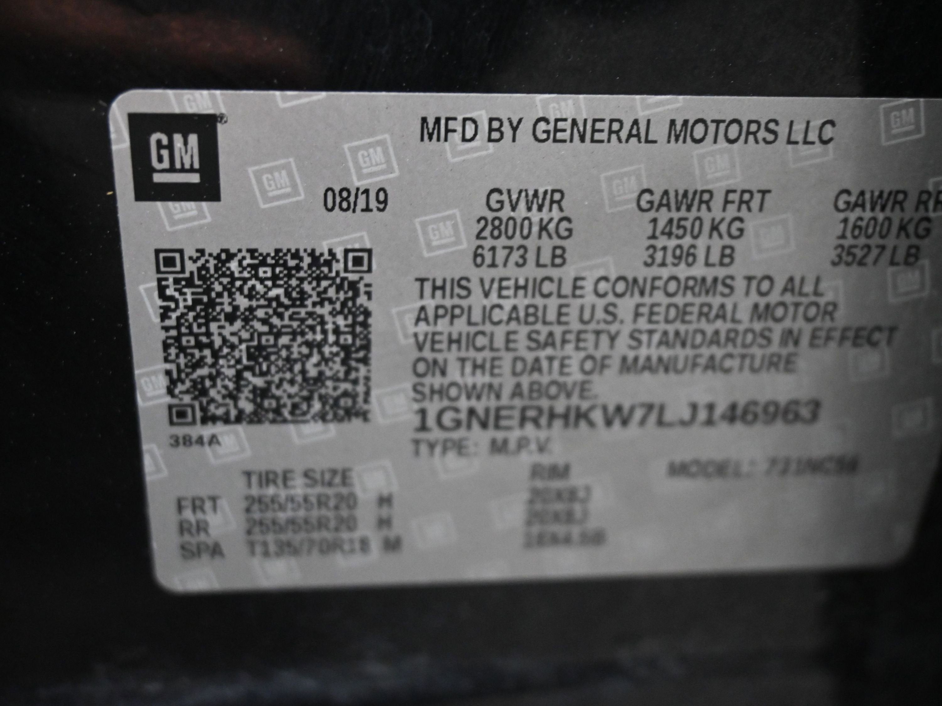 2020 Chevrolet Traverse LT Leather