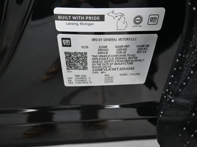 2026 Chevrolet Traverse RS