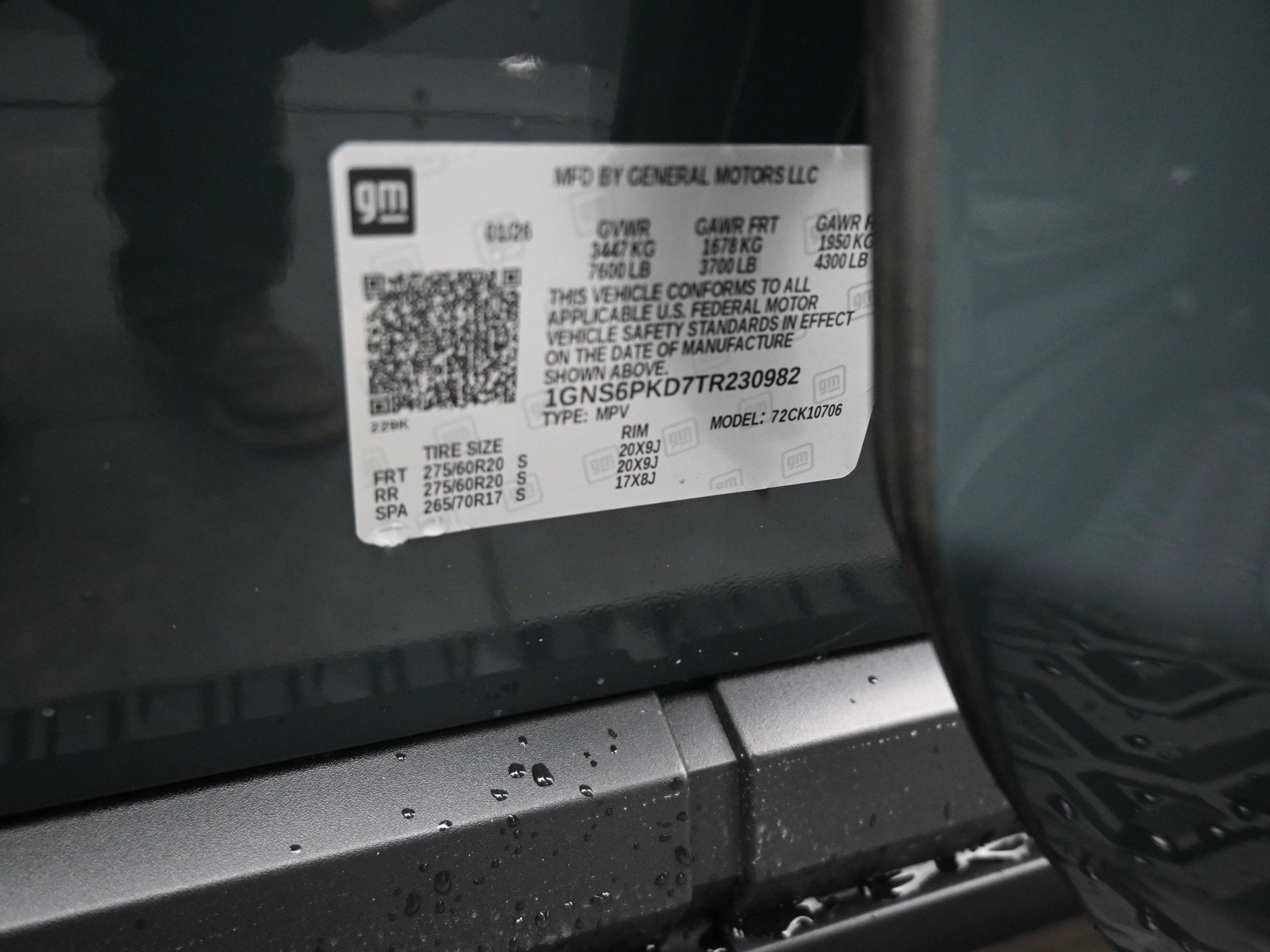 2026 Chevrolet Tahoe Z71