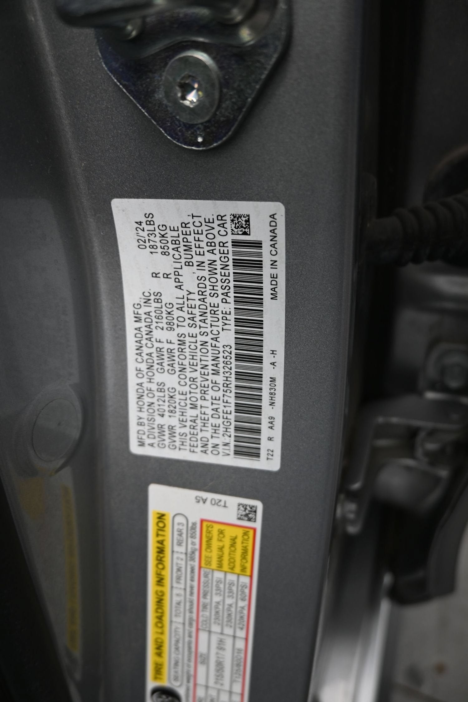 2024 Honda Civic Sedan EX
