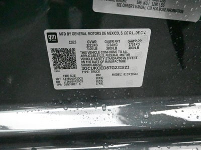 2026 Chevrolet Silverado 1500 Custom Trail Boss