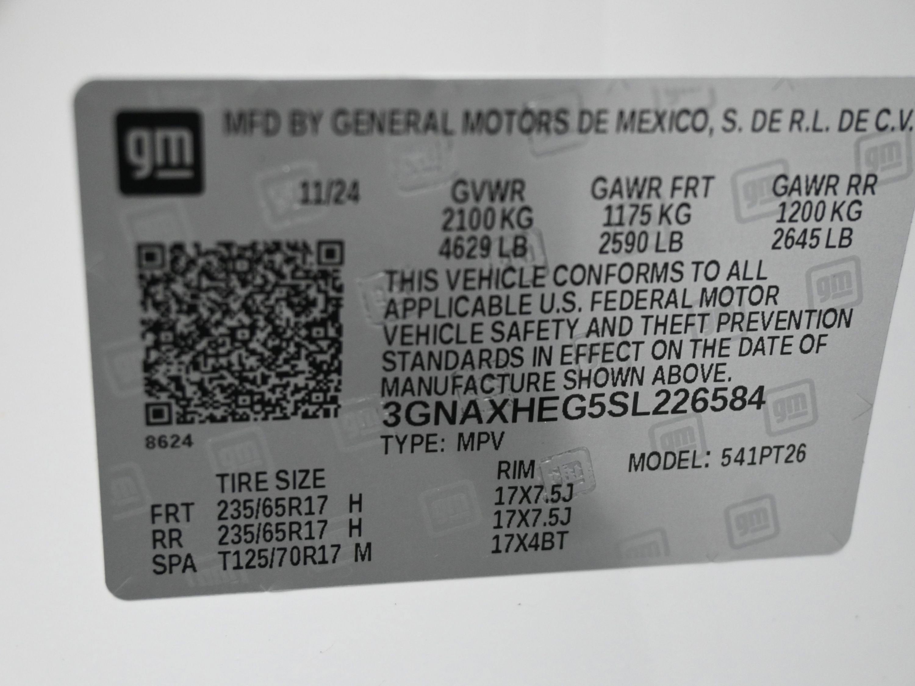 2025 Chevrolet Equinox LT