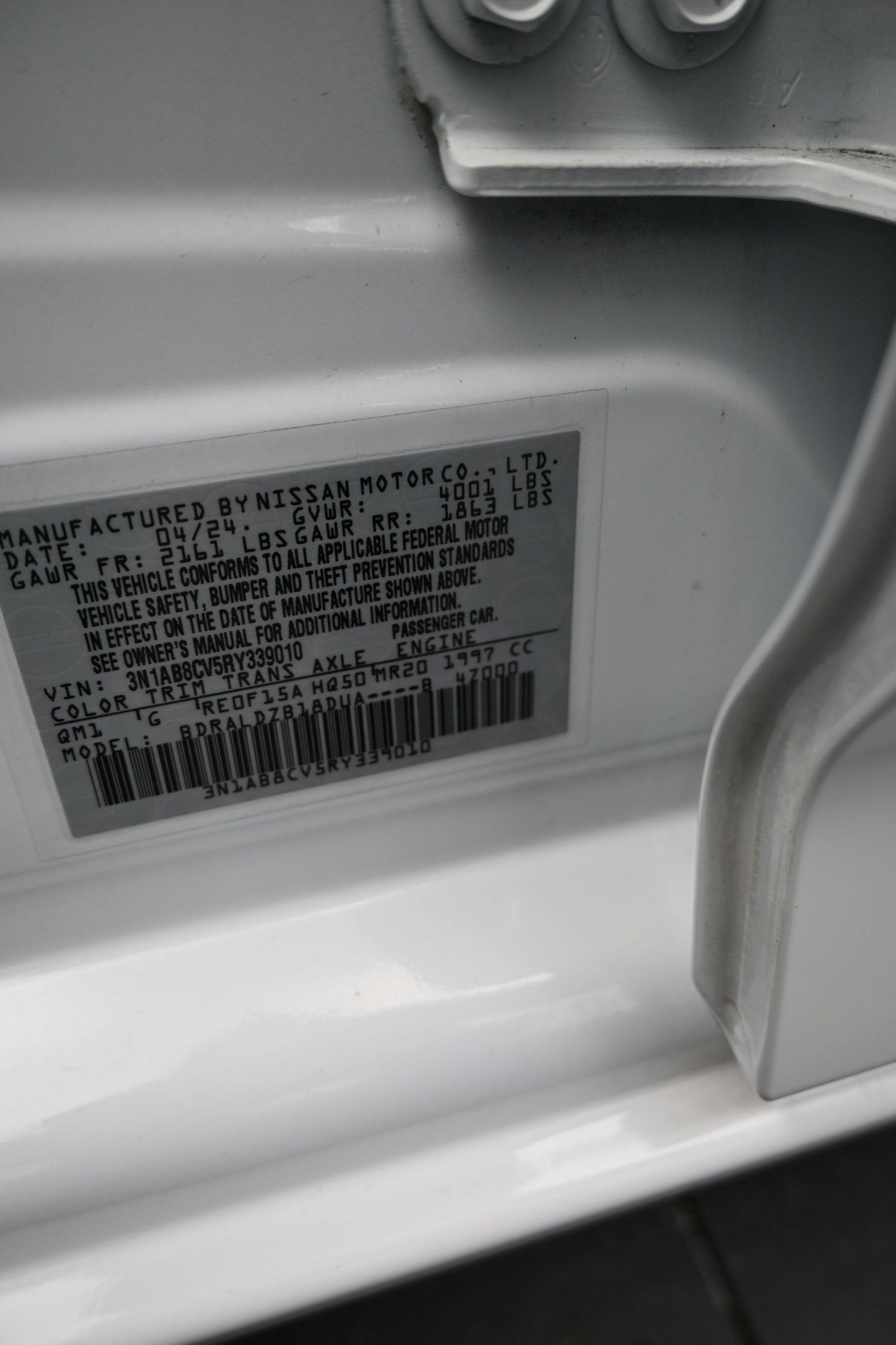 2024 Nissan Sentra SV