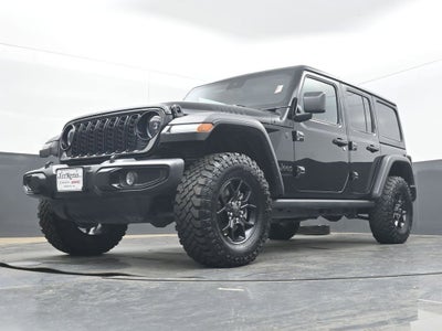 2025 Jeep Wrangler 4-Door Willys 4x4