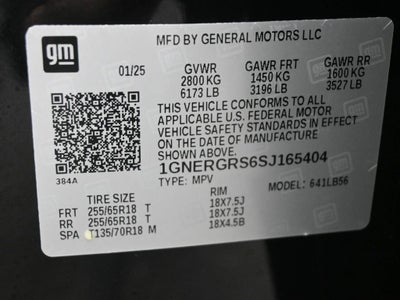 2025 Chevrolet Traverse LT