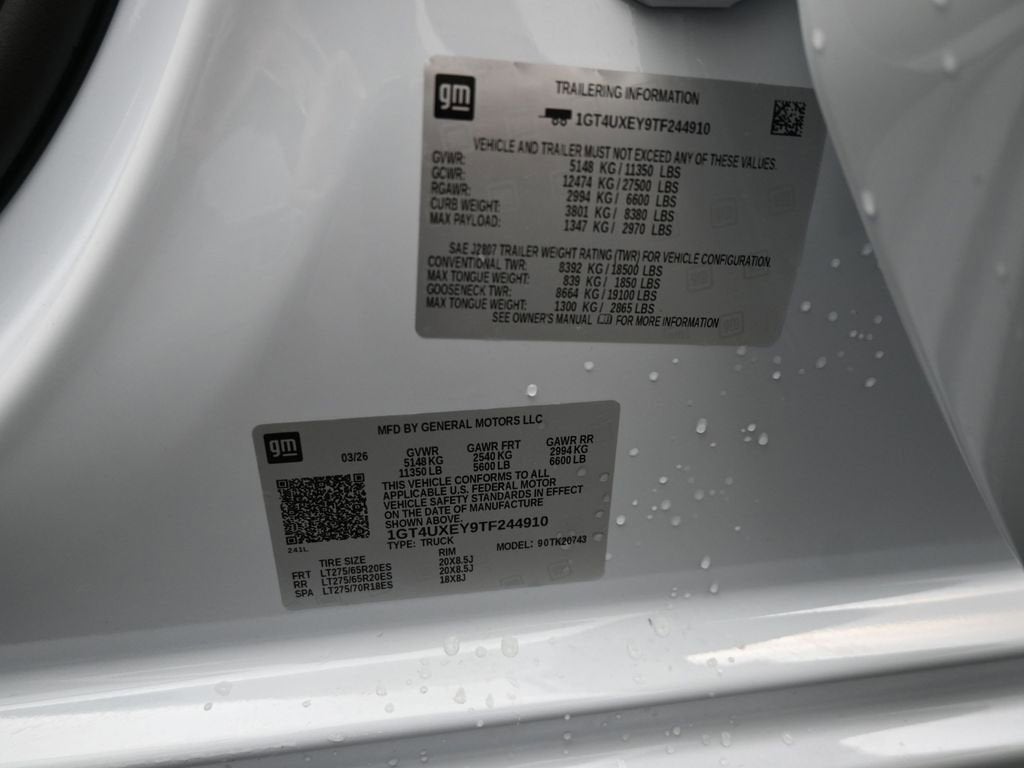 2026 GMC Sierra 2500 HD Denali Ultimate