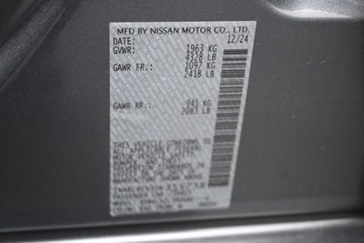 2025 Nissan Altima SR