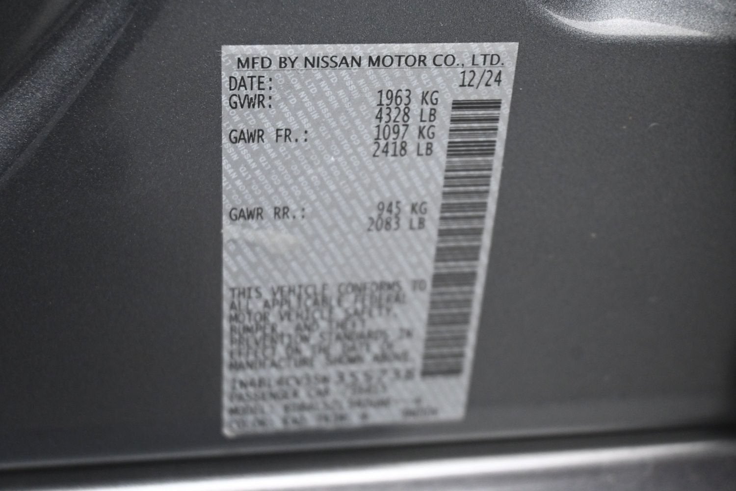 2025 Nissan Altima SR