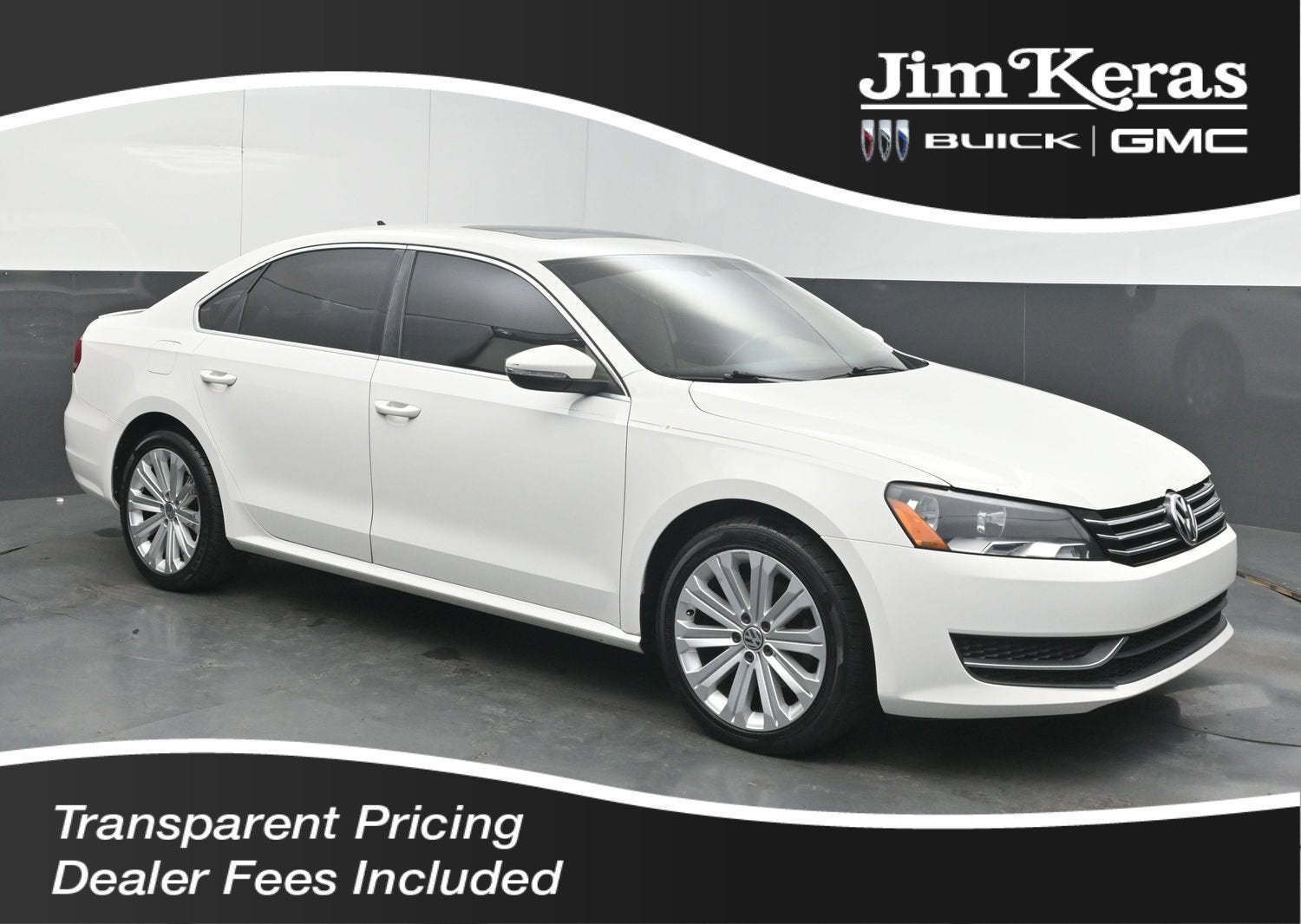 2012 Volkswagen Passat SE w/Sunroof & Nav