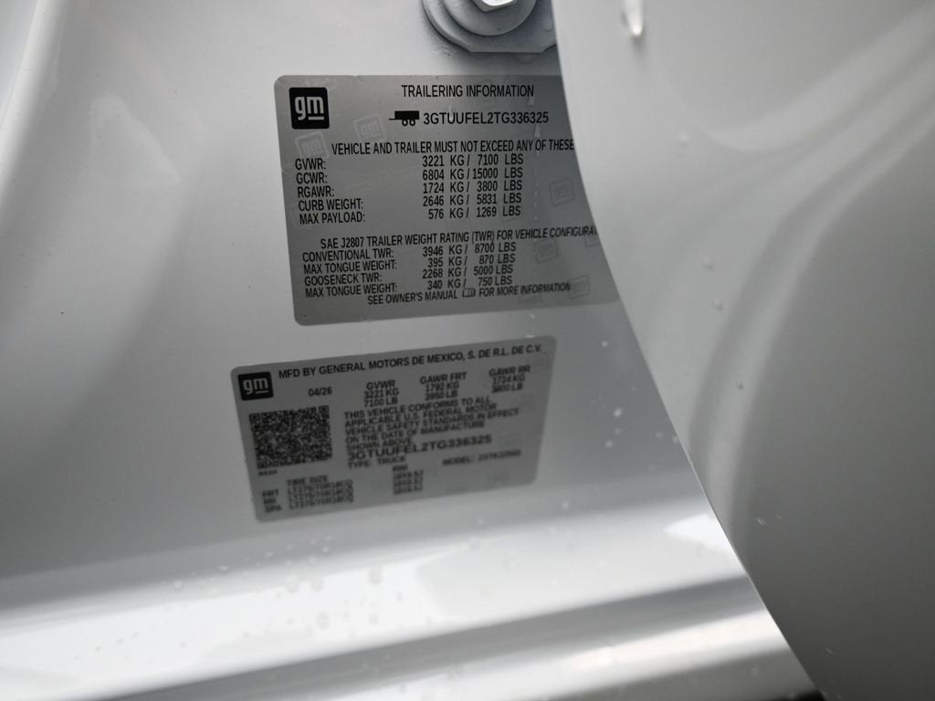 2026 GMC Sierra 1500 AT4X