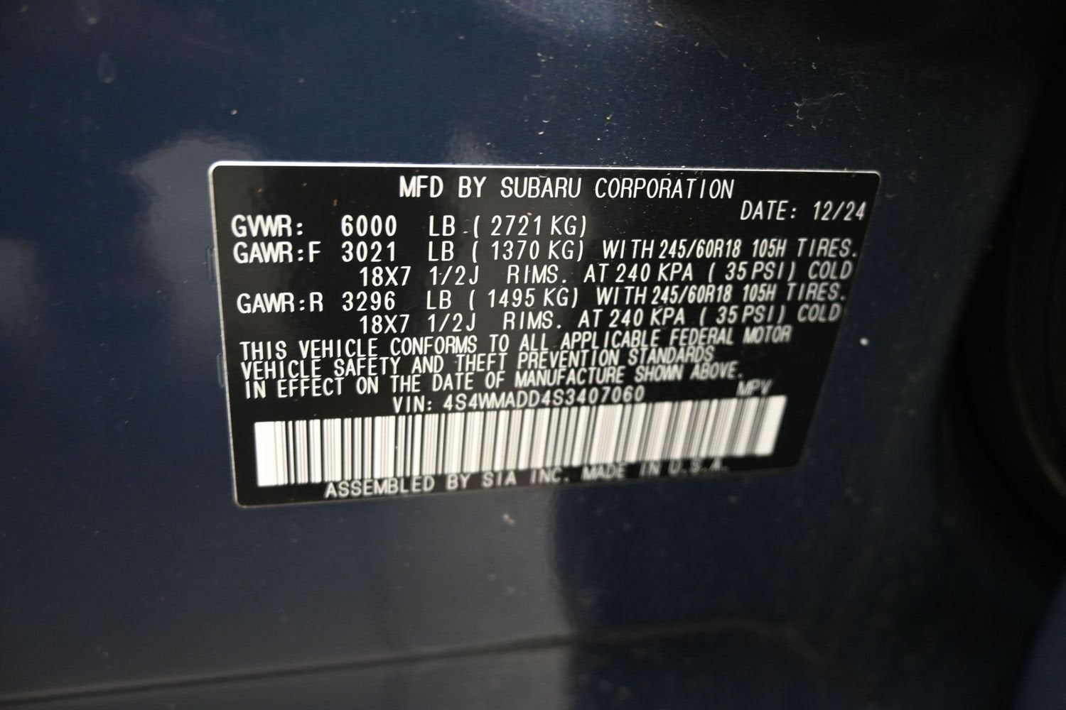 2025 Subaru Ascent Premium