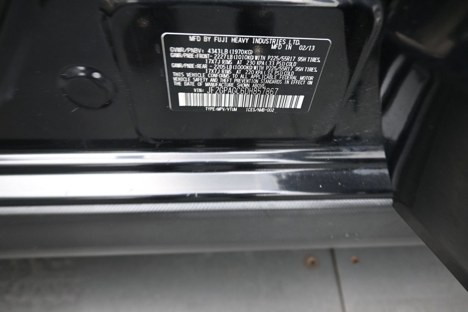 2013 Subaru XV Crosstrek 2.0i Limited