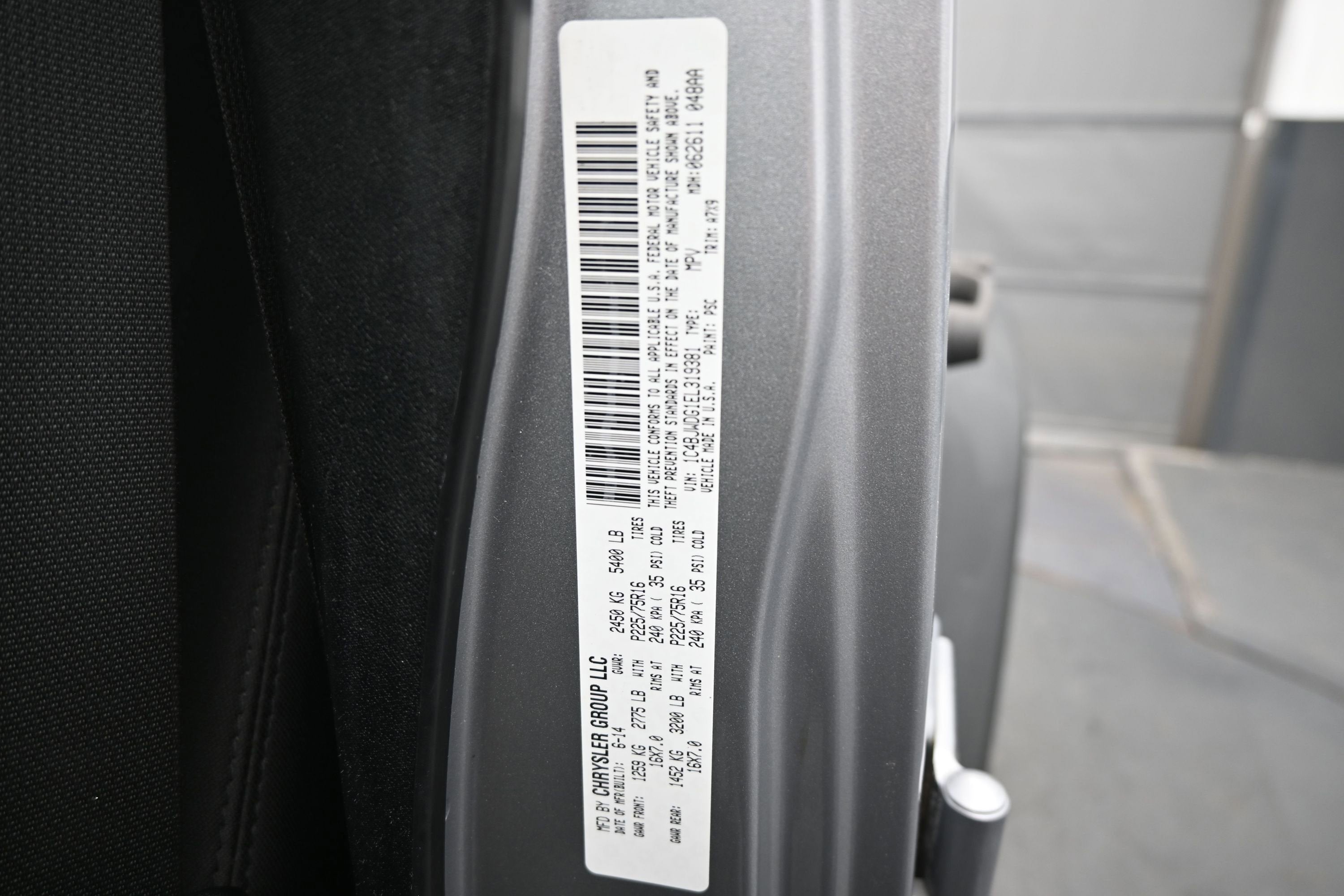 2014 Jeep Wrangler Unlimited Sport