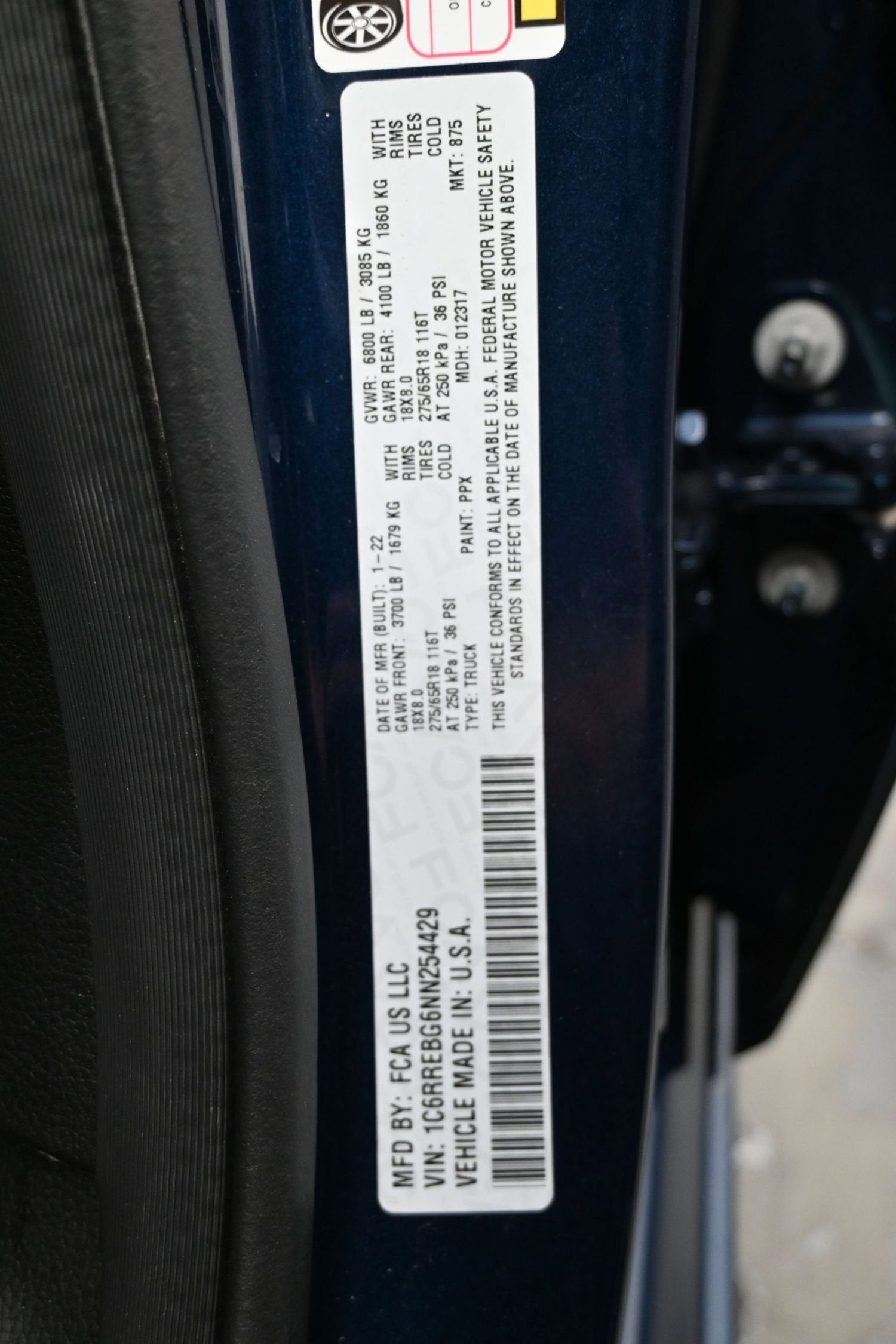 2022 RAM 1500 Lone Star