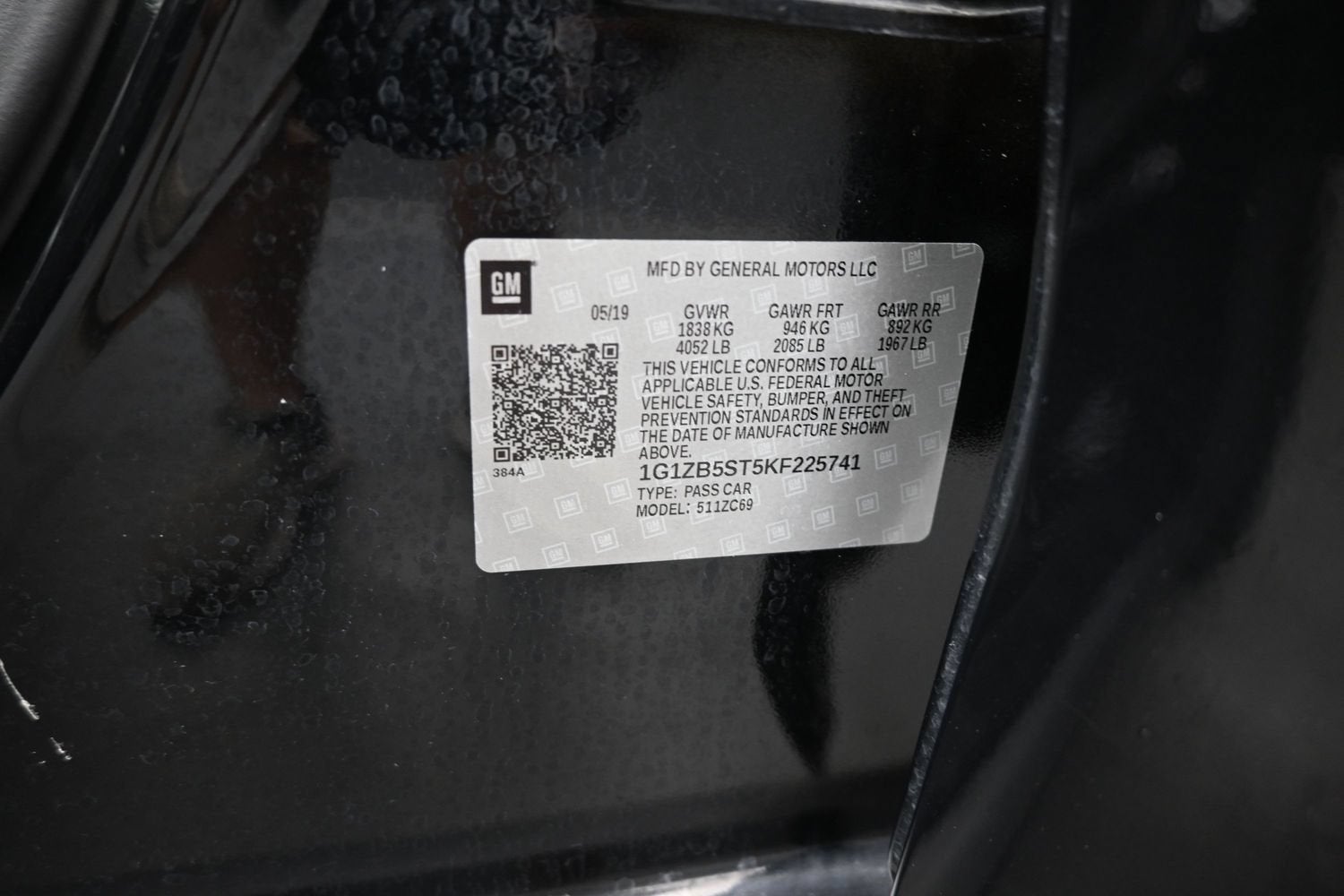 2019 Chevrolet Malibu LS