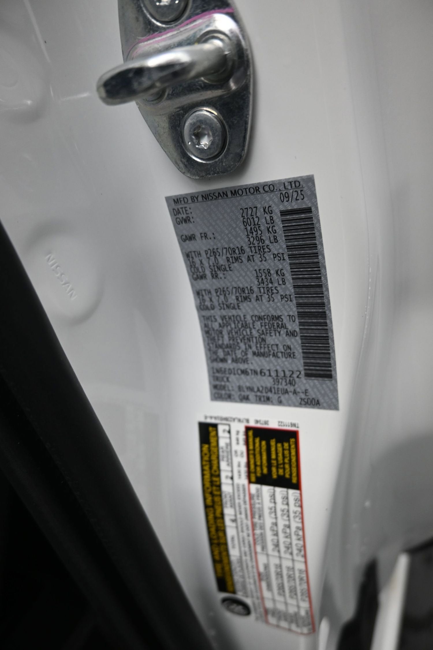 2026 Nissan FRONTIER S