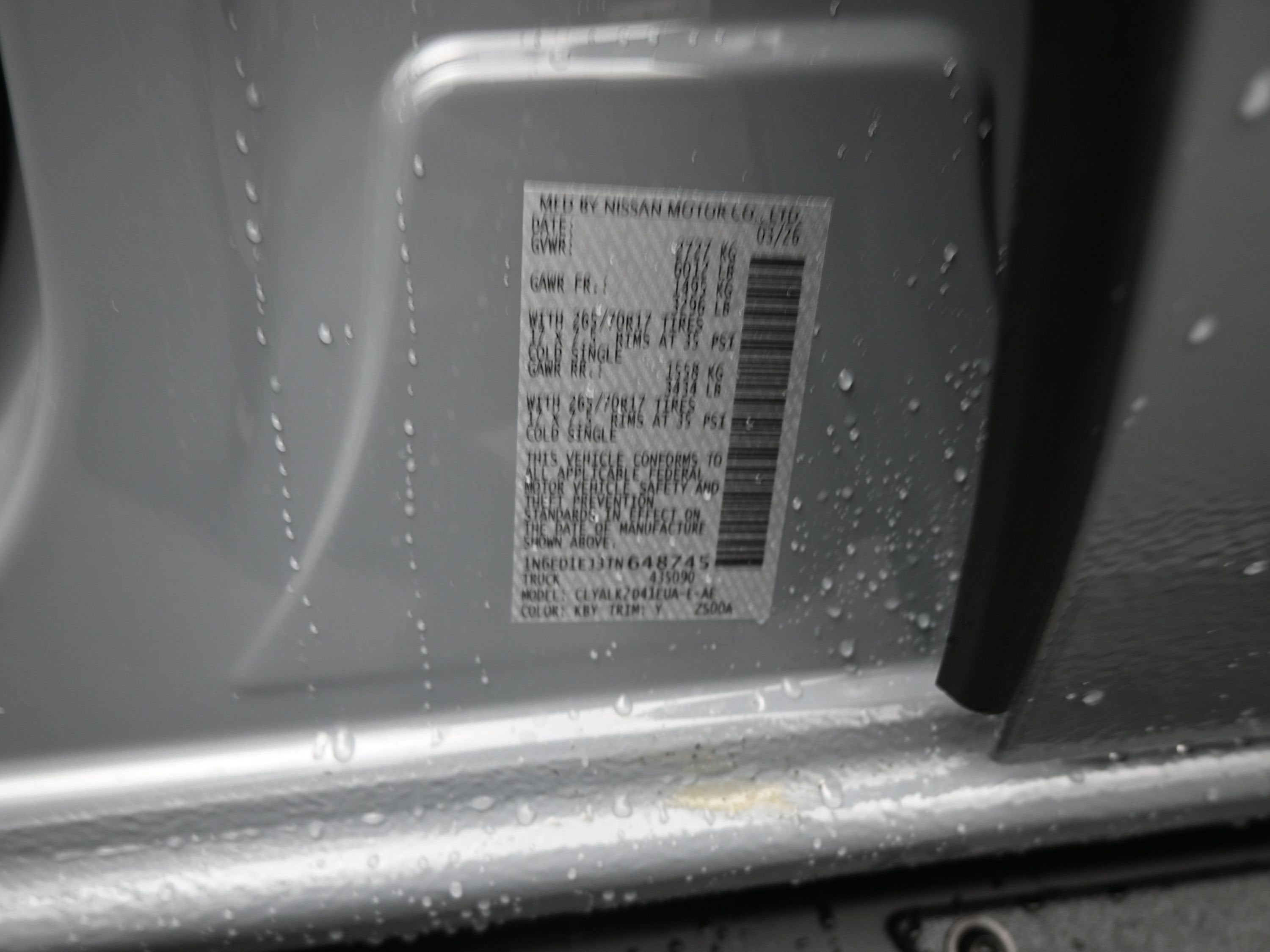 2026 Nissan FRONTIER PRO-X