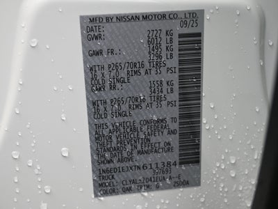 2026 Nissan FRONTIER S