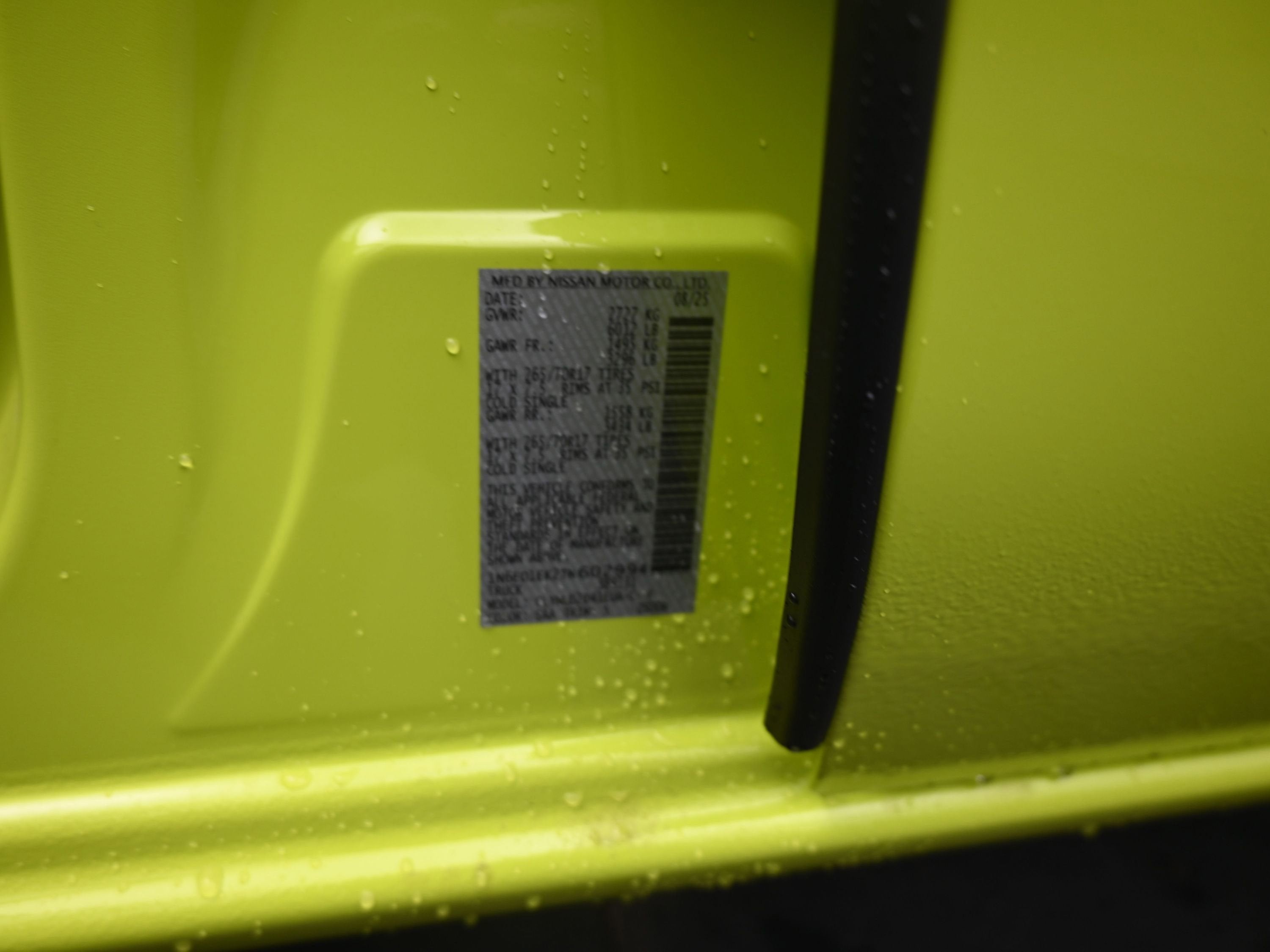 2026 Nissan FRONTIER PRO-4X