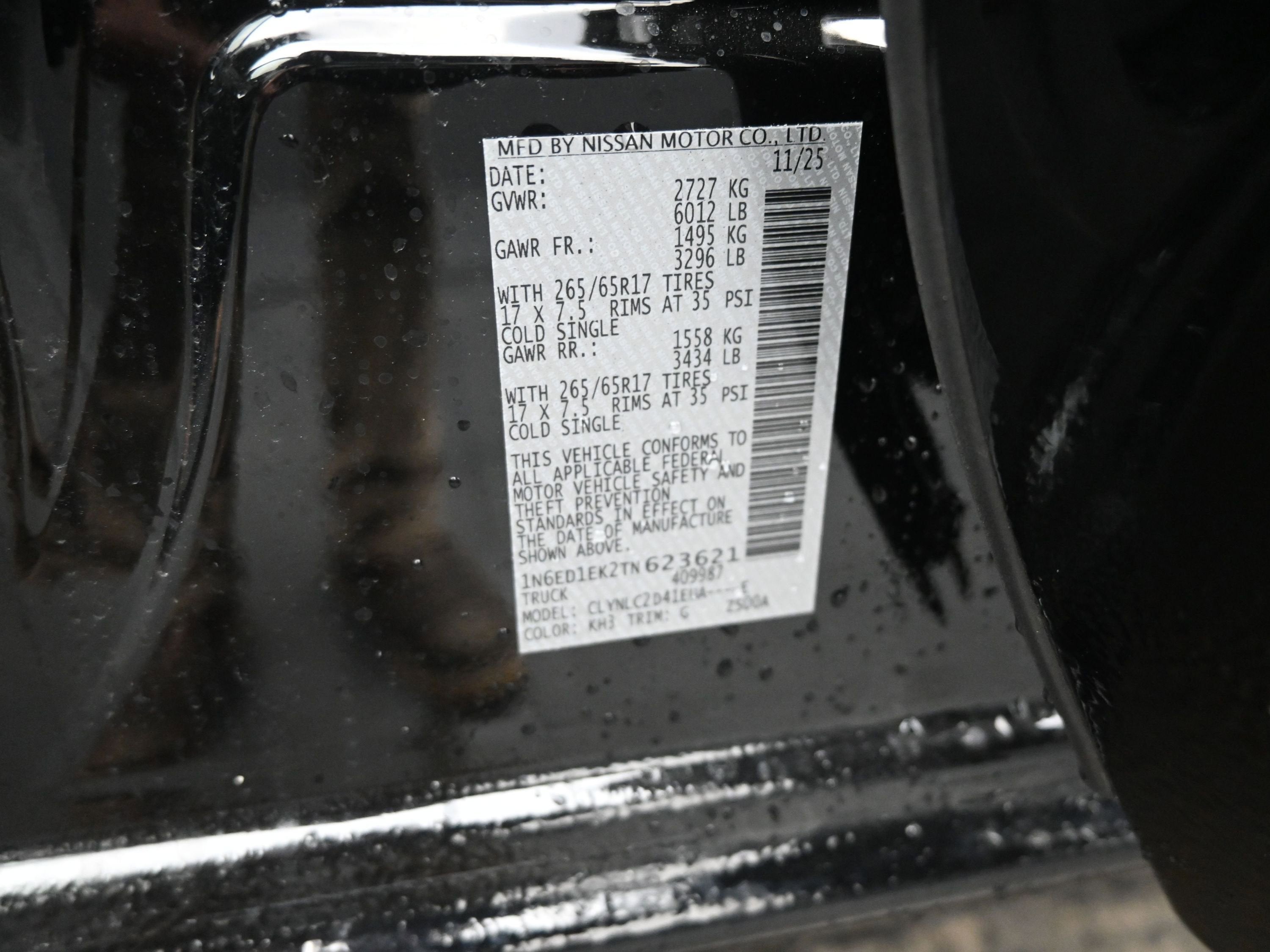 2026 Nissan FRONTIER SV