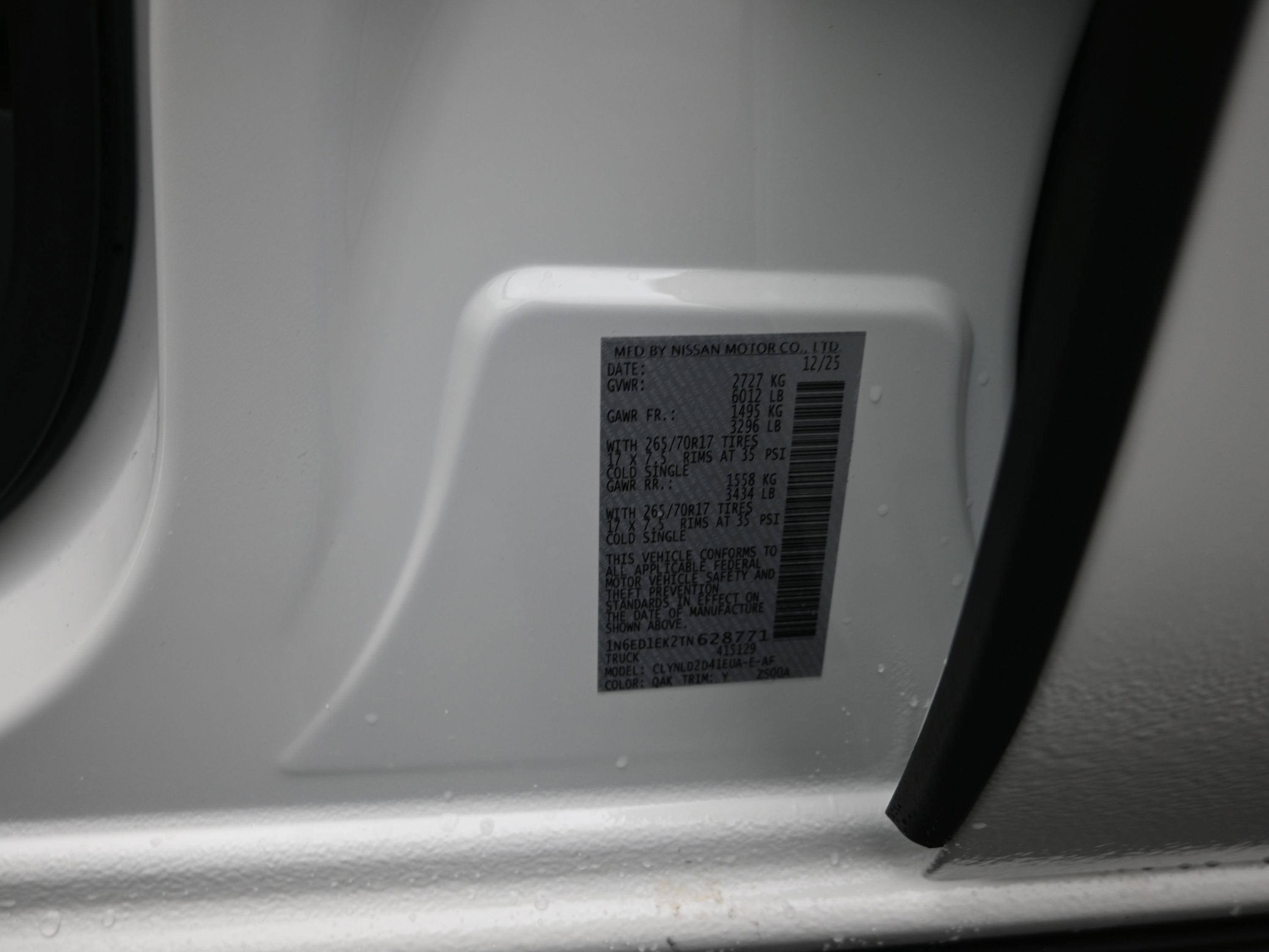 2026 Nissan FRONTIER PRO-4X