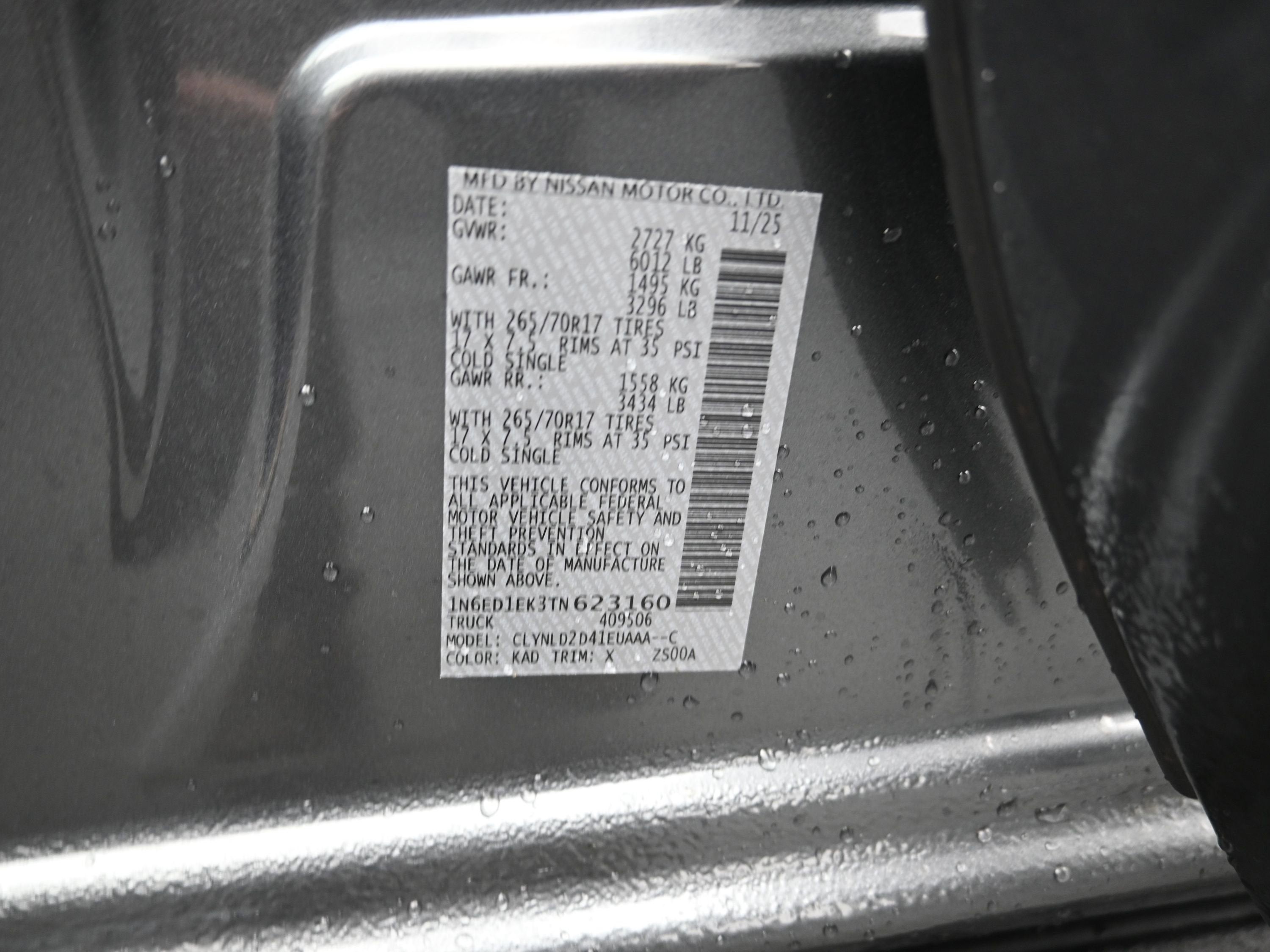 2026 Nissan FRONTIER PRO-4X