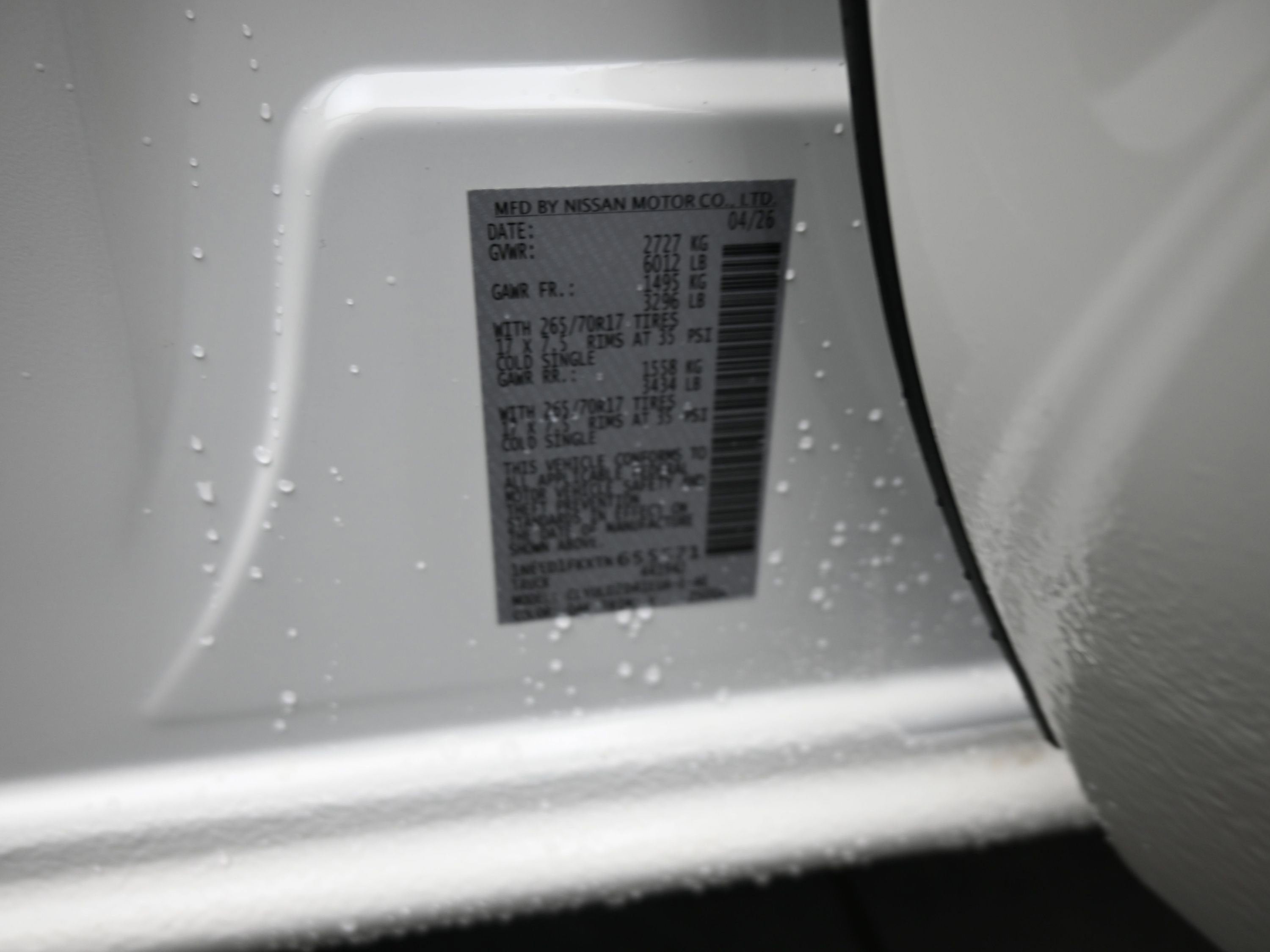 2026 Nissan FRONTIER PRO-4X