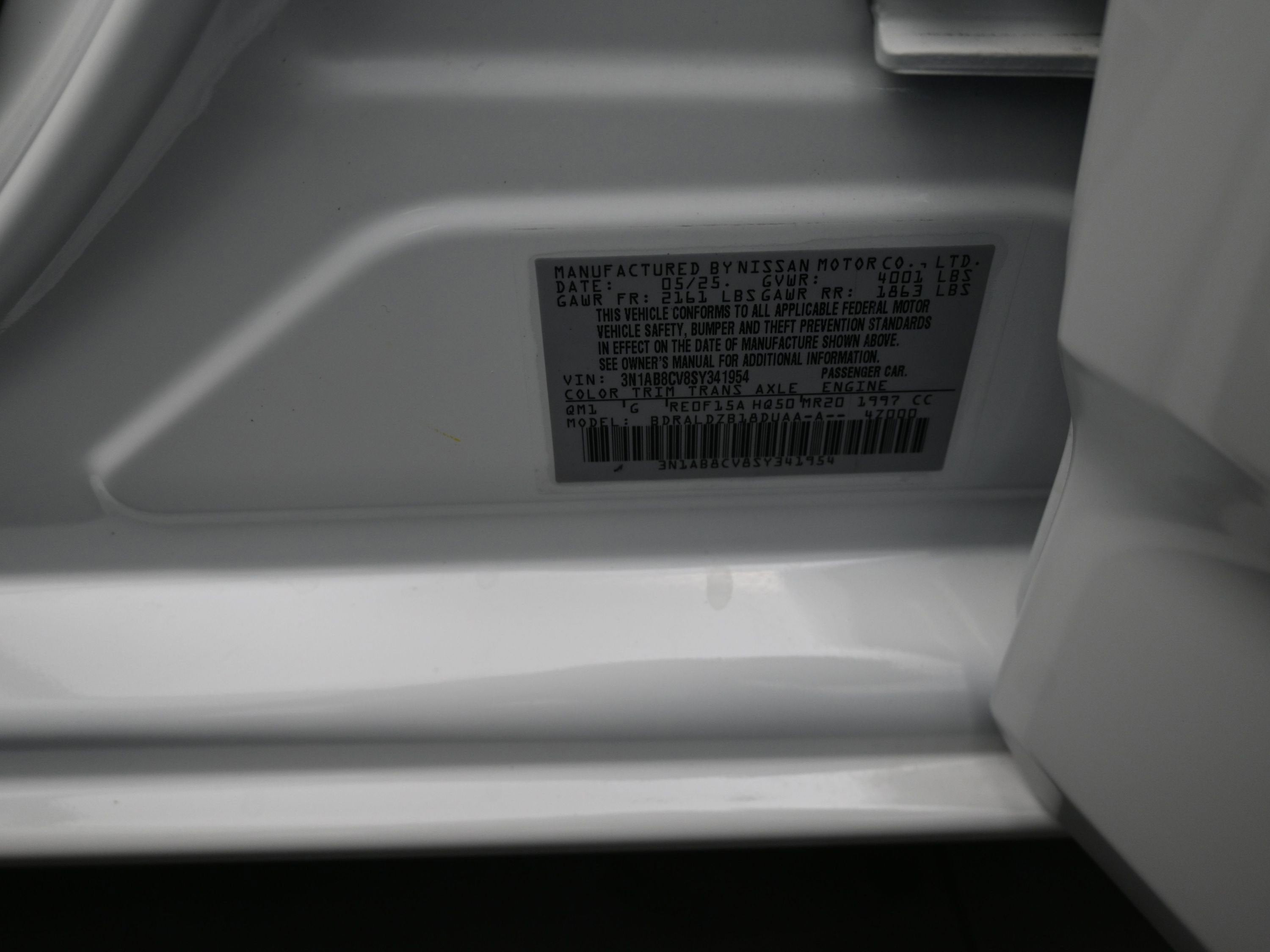 2025 Nissan Sentra SV