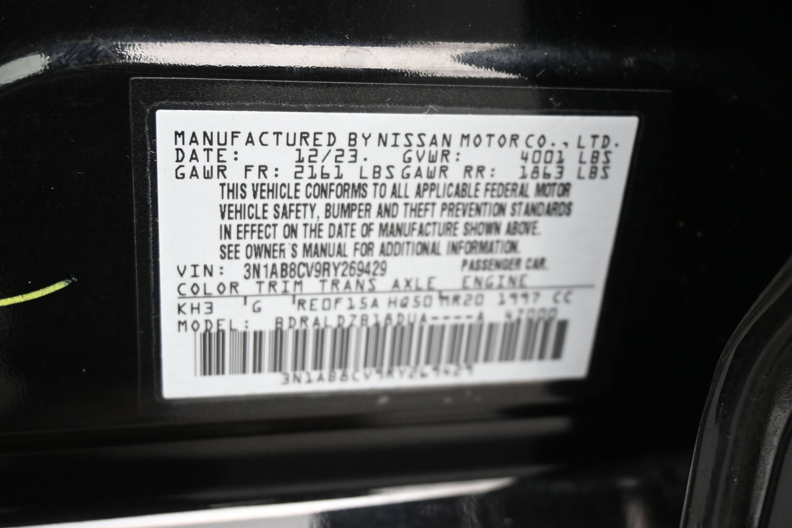 2024 Nissan Sentra SV