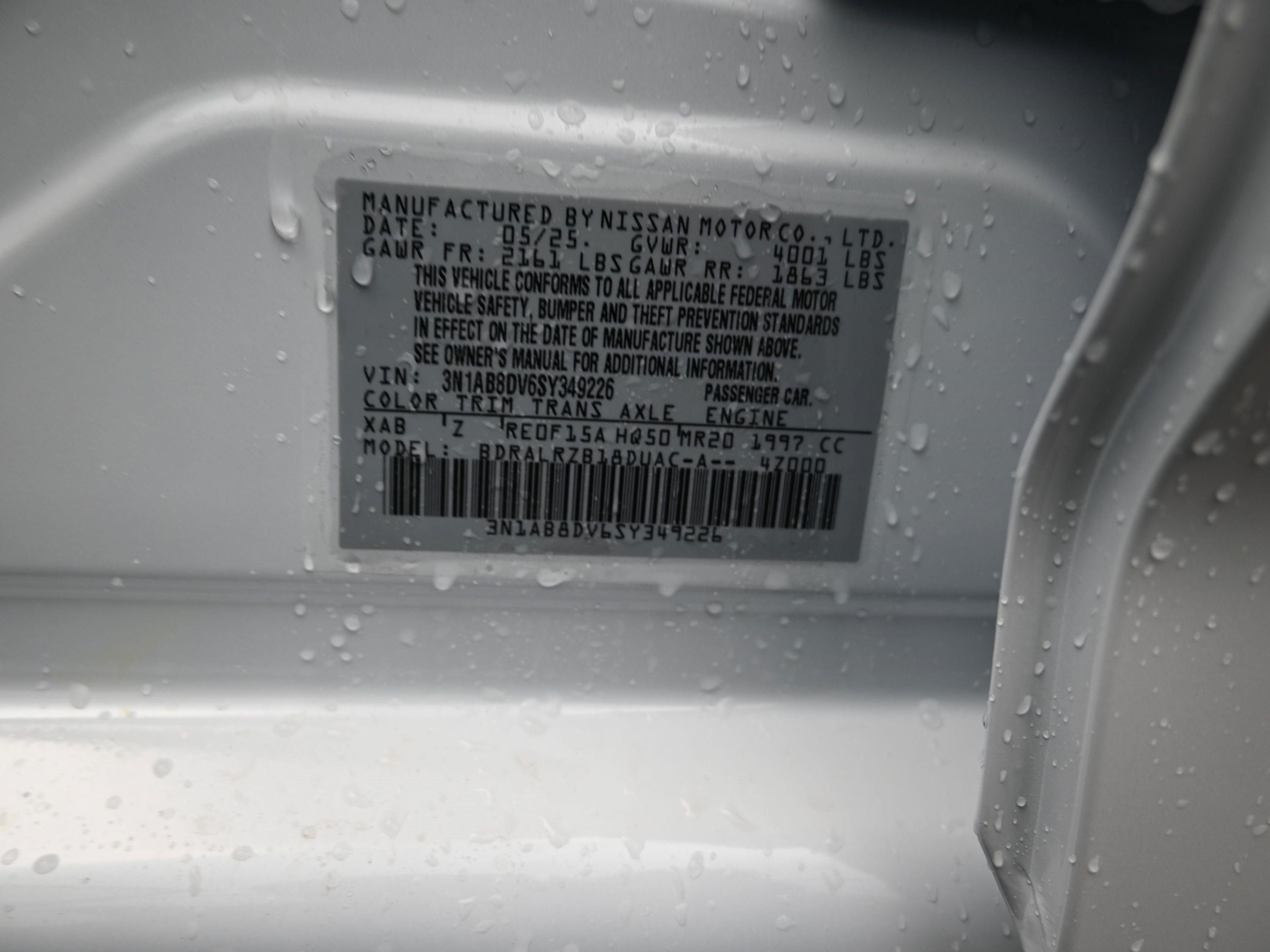 2025 Nissan SENTRA SR MIDNIGHT