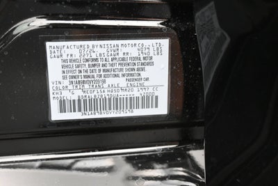2027 Nissan SENTRA S