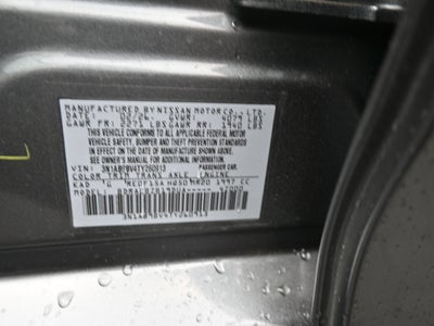 2026 Nissan SENTRA S