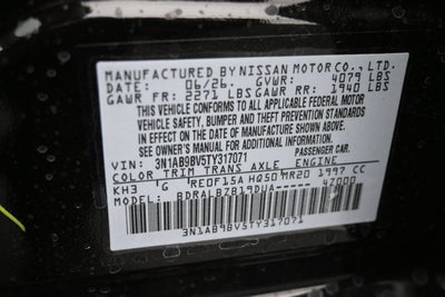 2026 Nissan SENTRA S