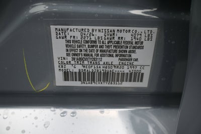 2026 Nissan SENTRA SV